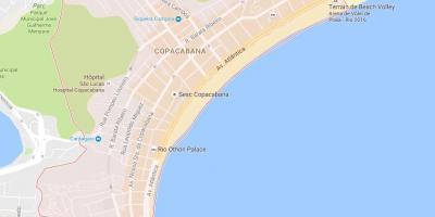 نقشه Copacabana