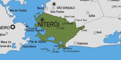 نقشه از شهرداری Niterói
