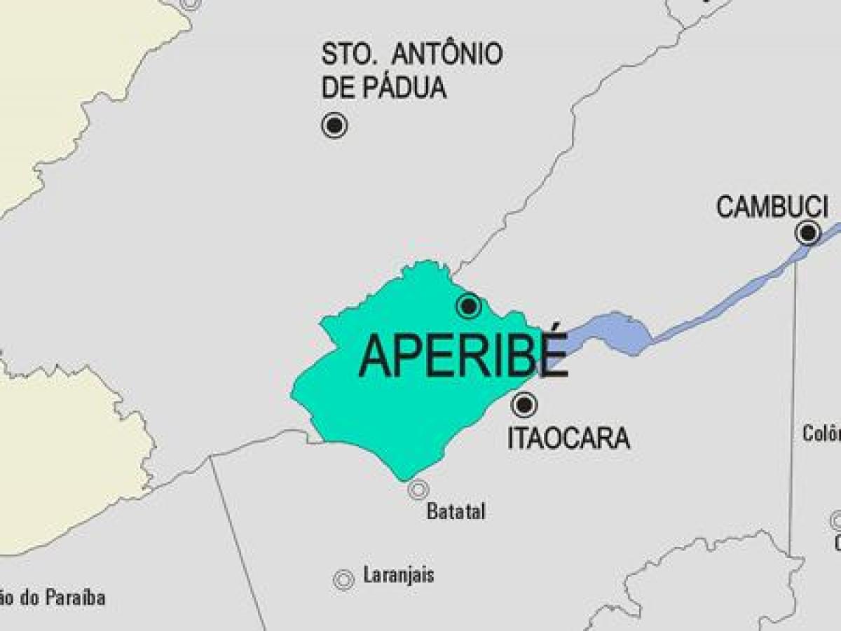 نقشه Aperibé شهرداری