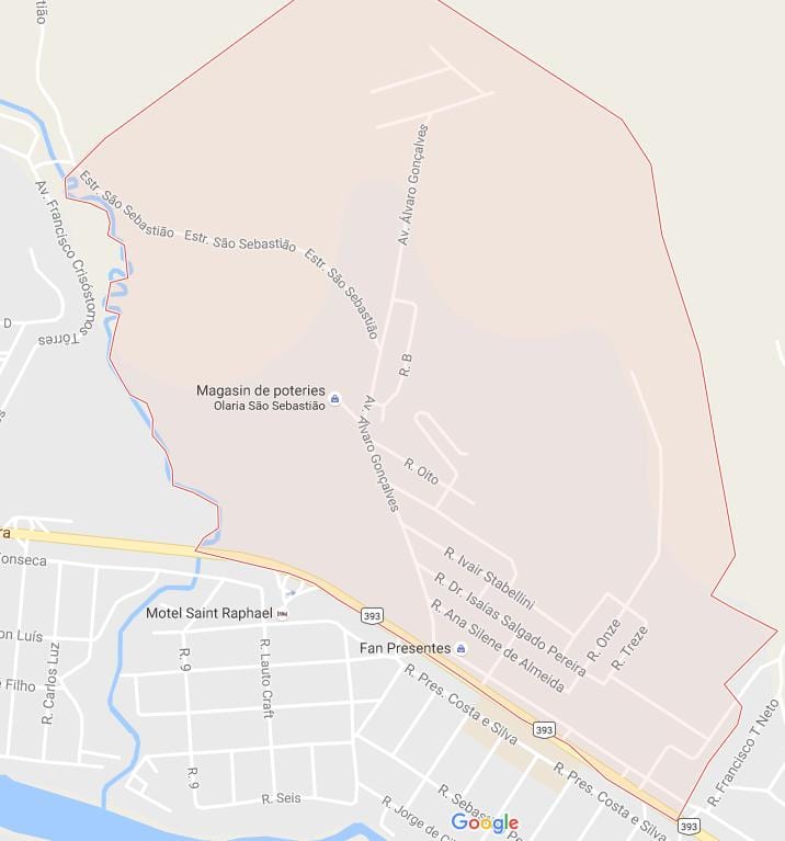 نقشه Bairro de Fátima