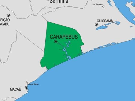 نقشه Campos dos Goytacazes شهرداری