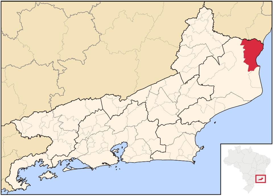 نقشه São Francisco de Itabapoana