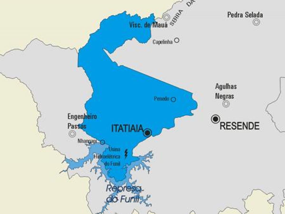 نقشه از شهرداری ایتتییا