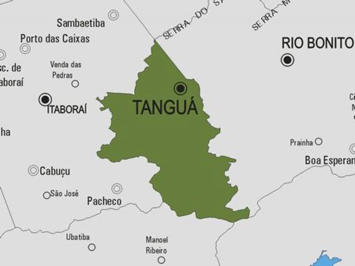 نقشه از شهرداری تنگوا