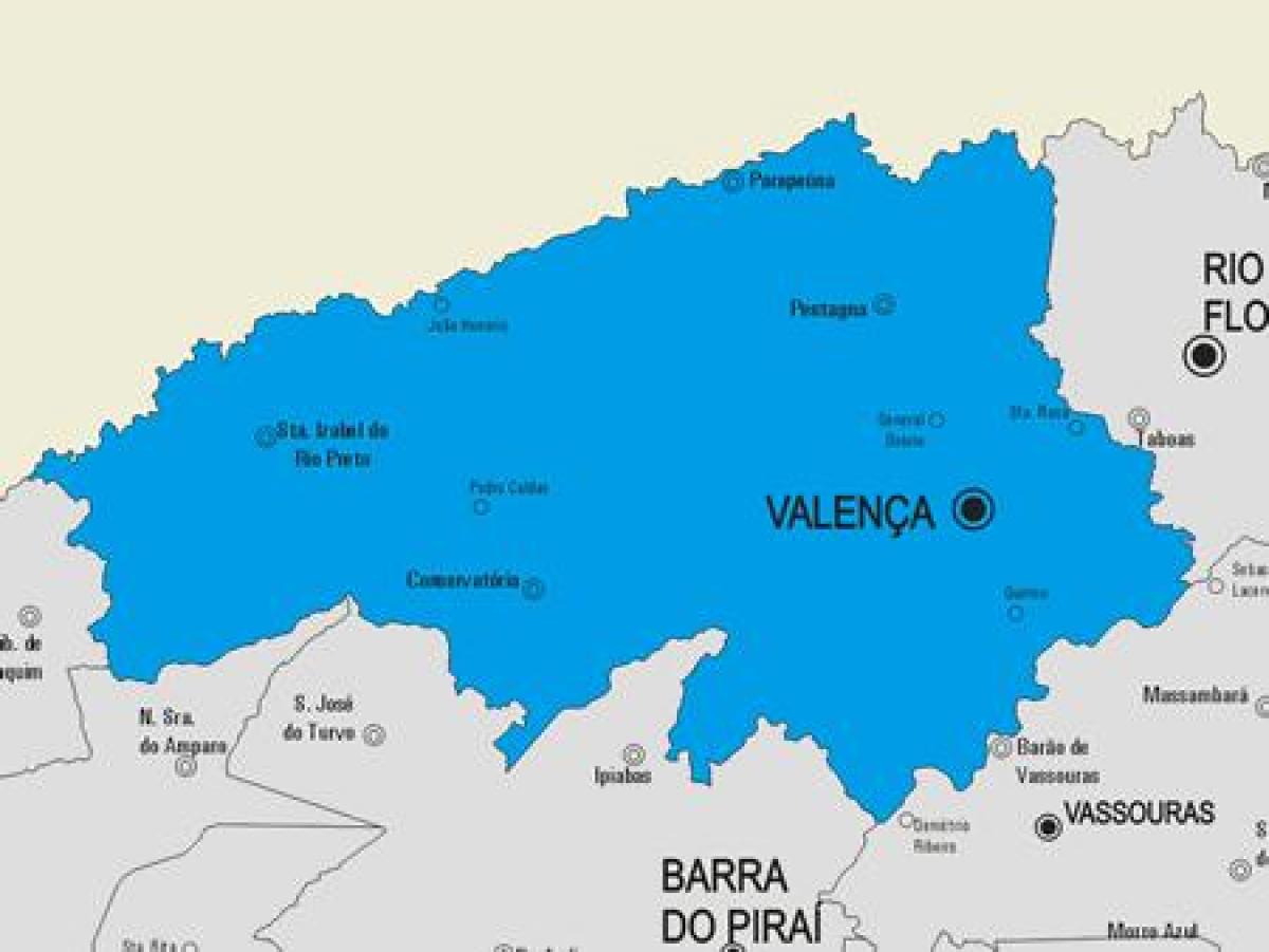 نقشه از شهرداری ولنکا
