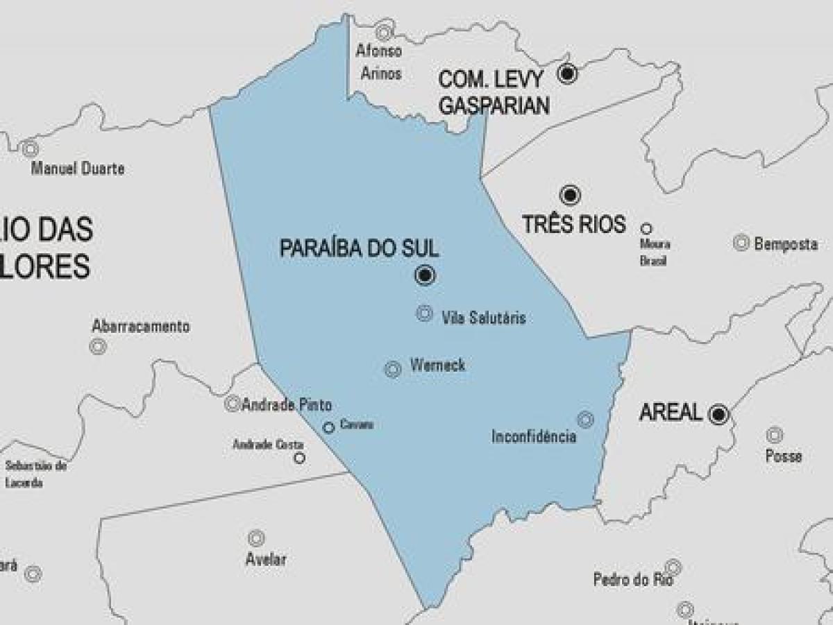 نقشه paraíba دو سول شهرداری