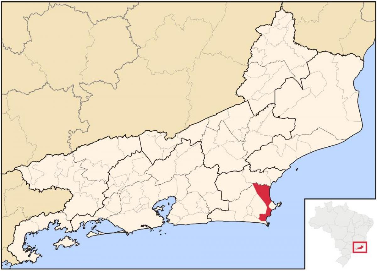 نقشه از Cabo Frio