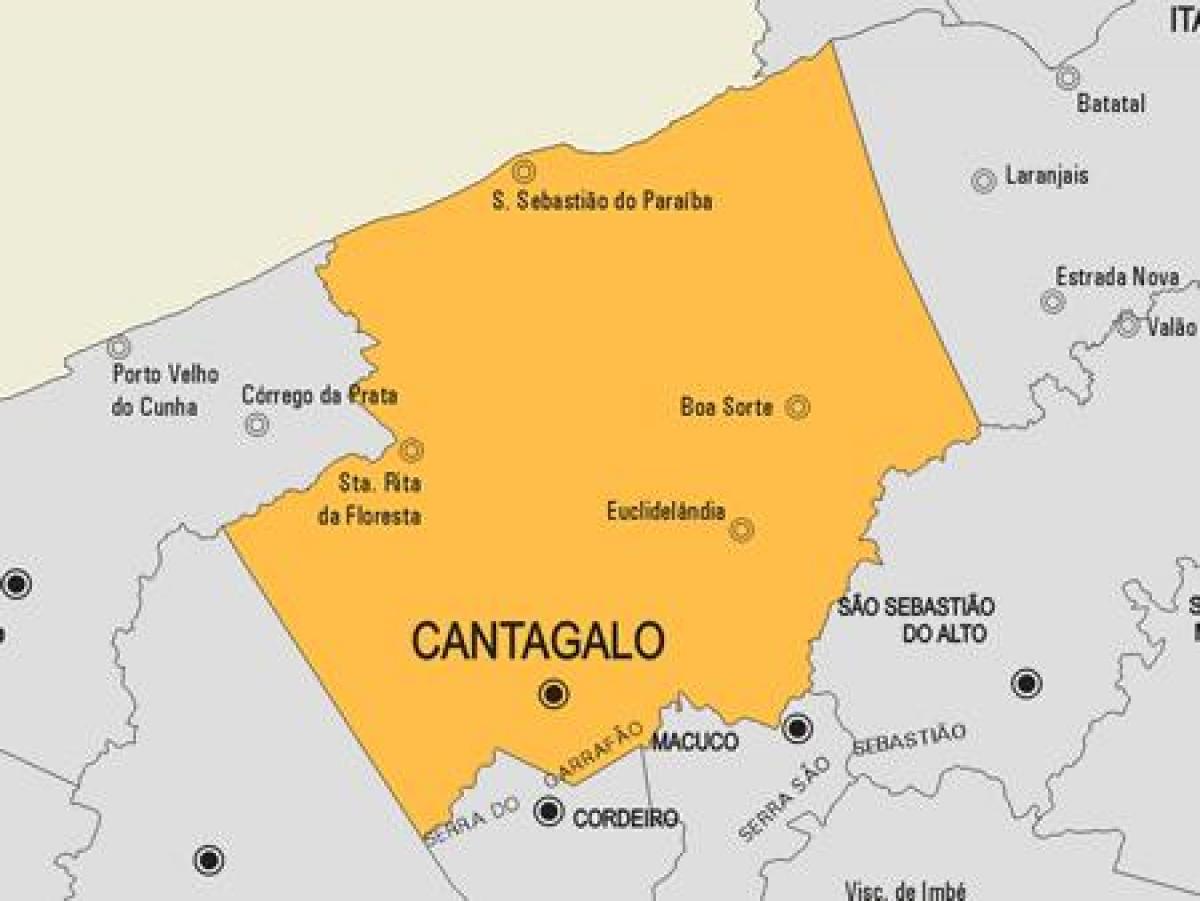 نقشه کمنددر لوی Gasparian شهرداری