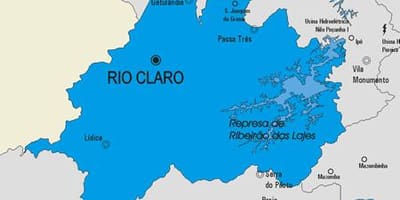 نقشه از Rio Claro شهرداری