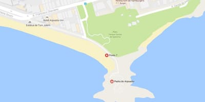 نقشه Arpoador