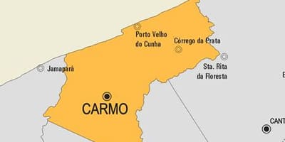 نقشه Cardoso مریرا شهرداری