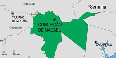 نقشه Conceição de Macabu شهرداری
