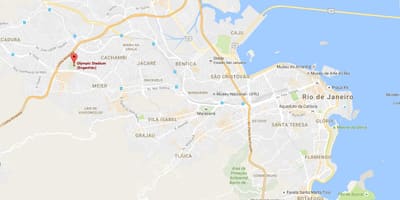 نقشه Engenhão