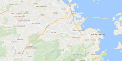 نقشه favela بنتو ریبیرو