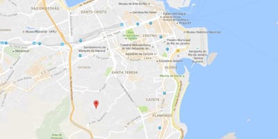 نقشه favela منگویرا