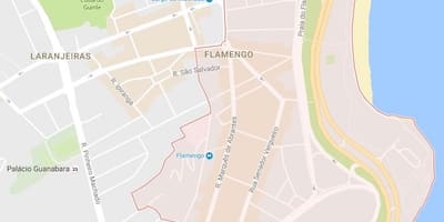 نقشه Flamengo