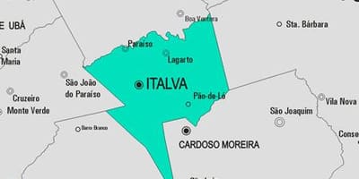 نقشه Italva شهرداری