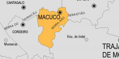 نقشه Macuco شهرداری