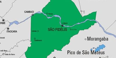 نقشه São Francisco de Itabapoana شهرداری