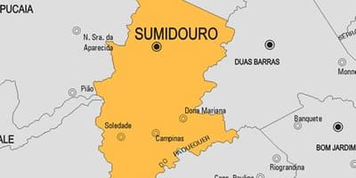 نقشه Sumidouro شهرداری