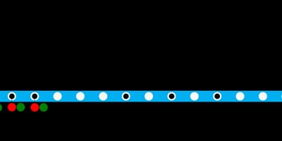 نقشه SuperVia - خط جپری