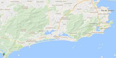 نقشه از ساحل بارا د گوارتیبا